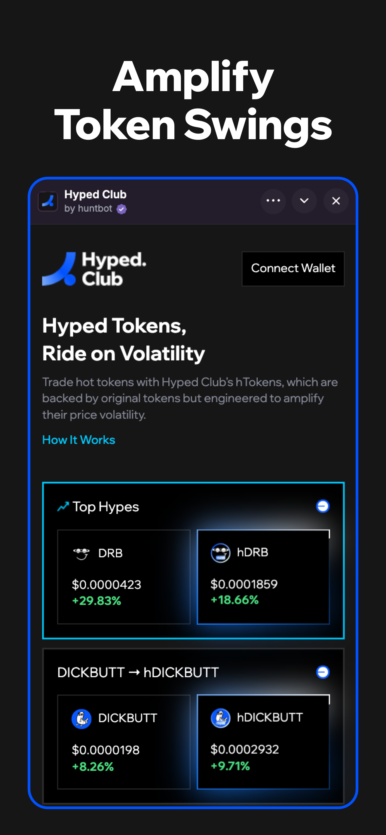 Hyped Club - Farcaster Mini Apps screenshot