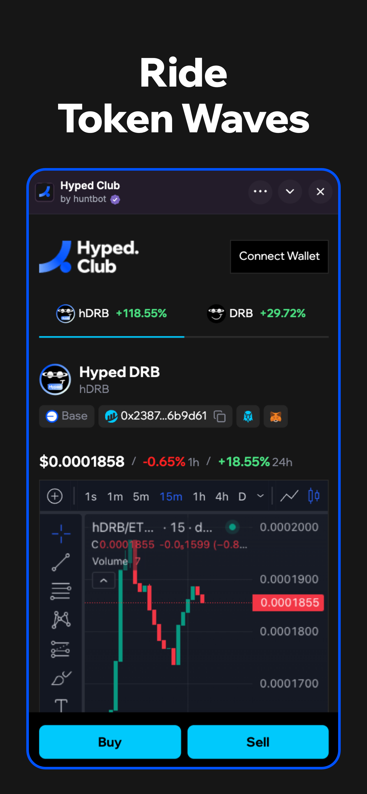 Hyped Club - Farcaster Mini Apps screenshot